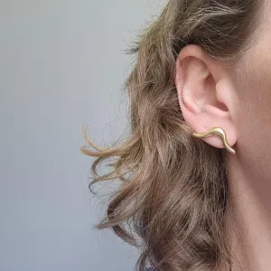 BRINCO OURO ONDAS