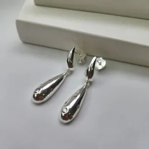 BRINCO PRATA 2 GOTAS POÁ