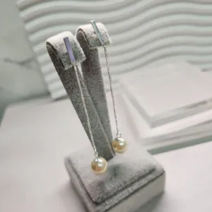 BRINCO PRATA PENDULO PEROLA