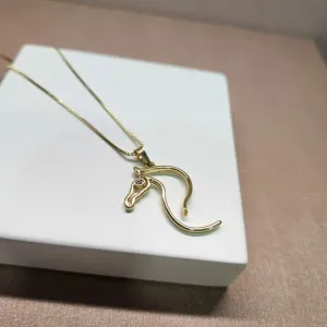COLAR OURO CAVALO