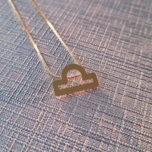 COLAR OURO LIBRA