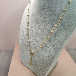 COLAR OURO TERÇO