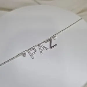 COLAR PRATA PAZ