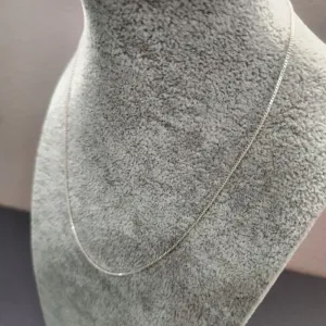 COLAR PRATA VENEZIANA 35 CM