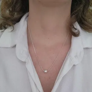 COLAR PRATA ESFERA