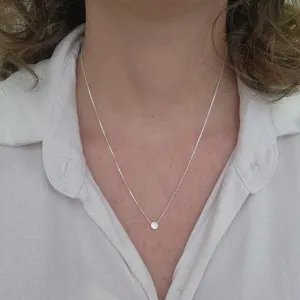 COLAR PRATA PONTO DE LUZ