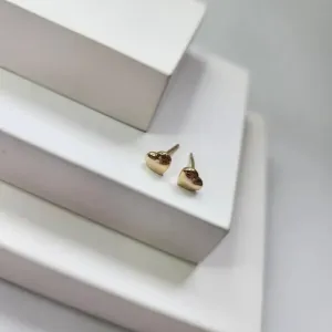 BRINCO OURO CORAÇÃO M
