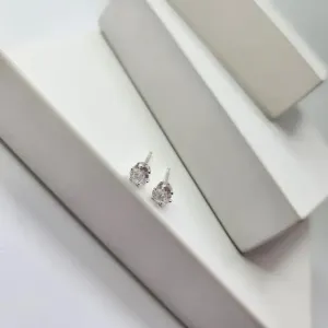 BRINCO PRATA CORAÇÃO CRISTAL P