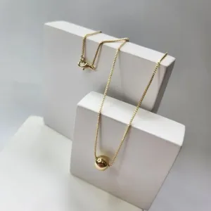 COLAR OURO ESFERA