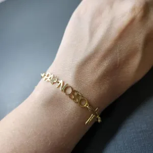 PULSEIRA OURO PAI NOSSO
