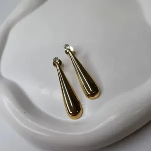 BRINCO OURO Z GOTA
