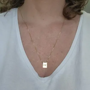 COLAR OURO ESCAPULÁRIO FÉ