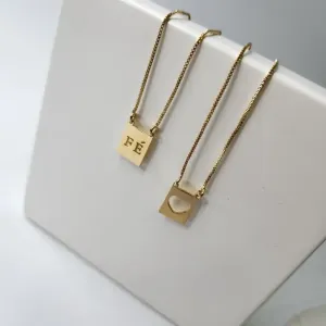 COLAR OURO ESCAPULÁRIO FÉ