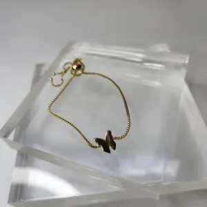 PULSEIRA OURO BORBOLETA ORIGAMI