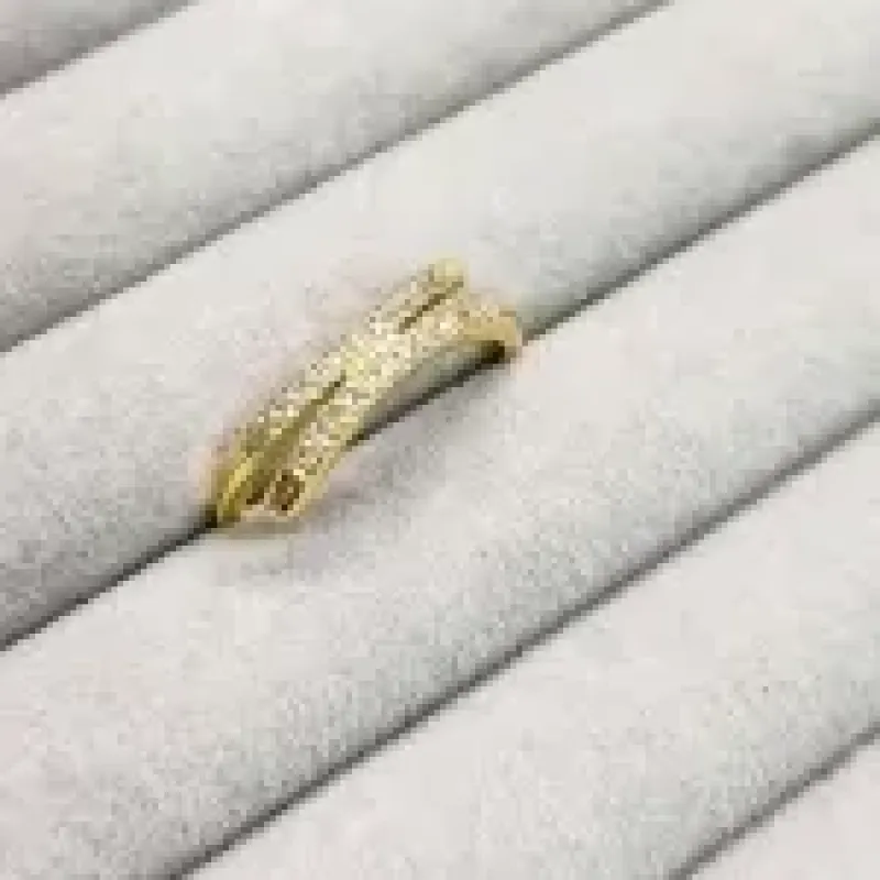 ANEL OURO FIO ABERTO ZIRC	