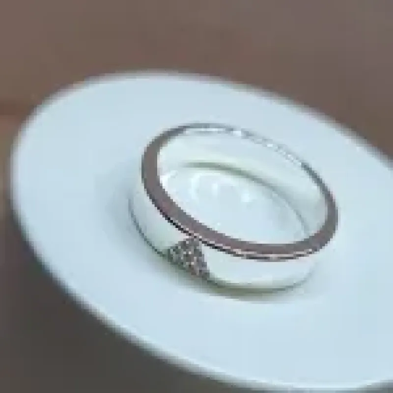 ANEL PRATA CHAPADO TRIANG Z	
