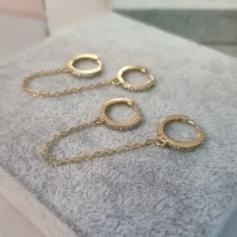 BRINCO OURO 2 ARGOLAS FIO	