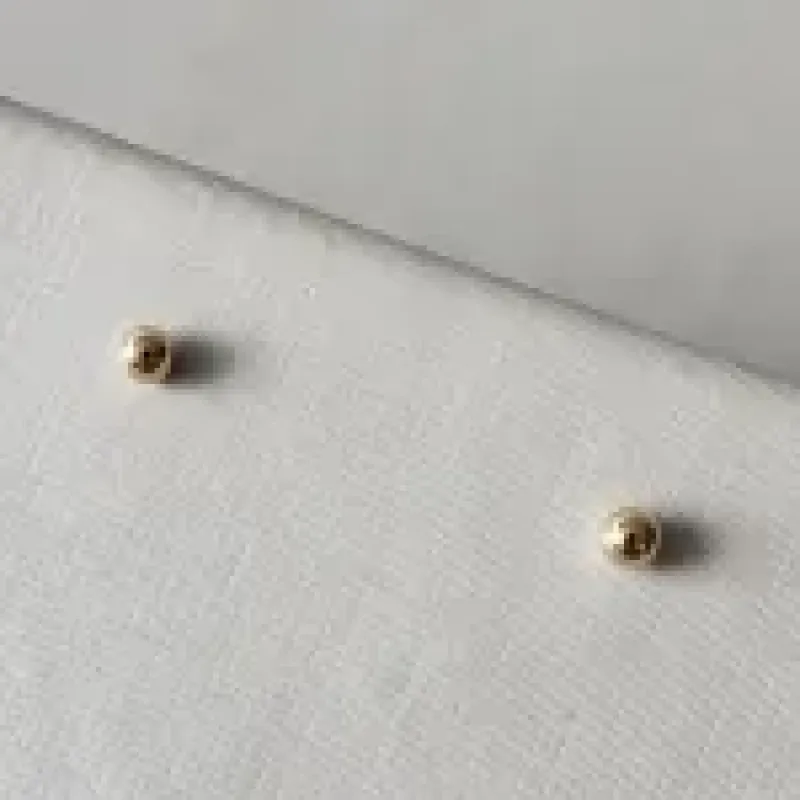 BRINCO OURO BOLA M