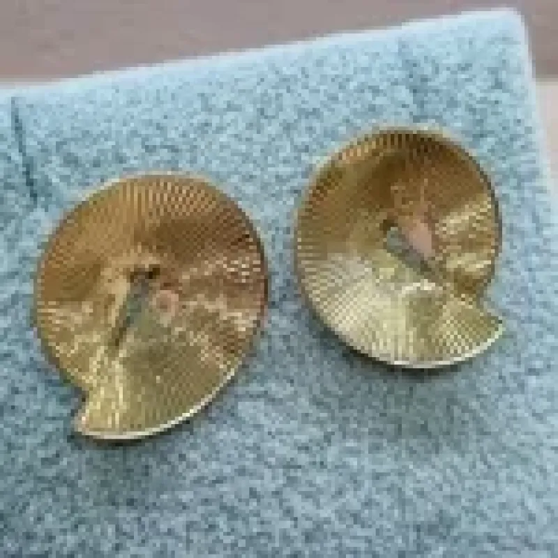 BRINCO OURO CARACOL	