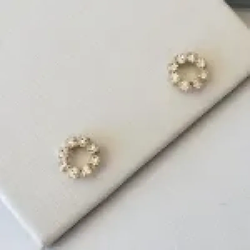 BRINCO OURO CIRC CRISTAIS