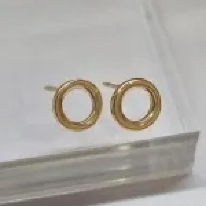 BRINCO OURO CIRC LISO	