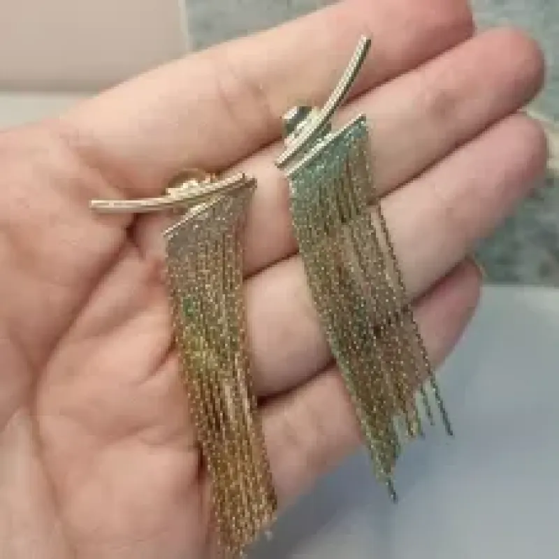 BRINCO OURO DOIS EM UM	