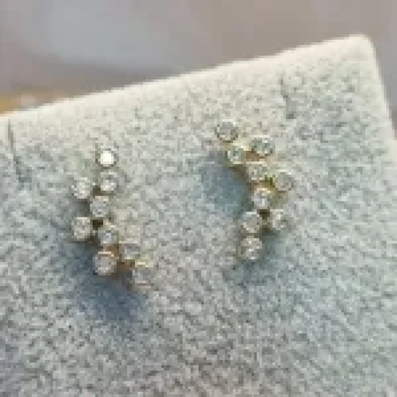 BRINCO OURO EAR CUFF ZIRC	