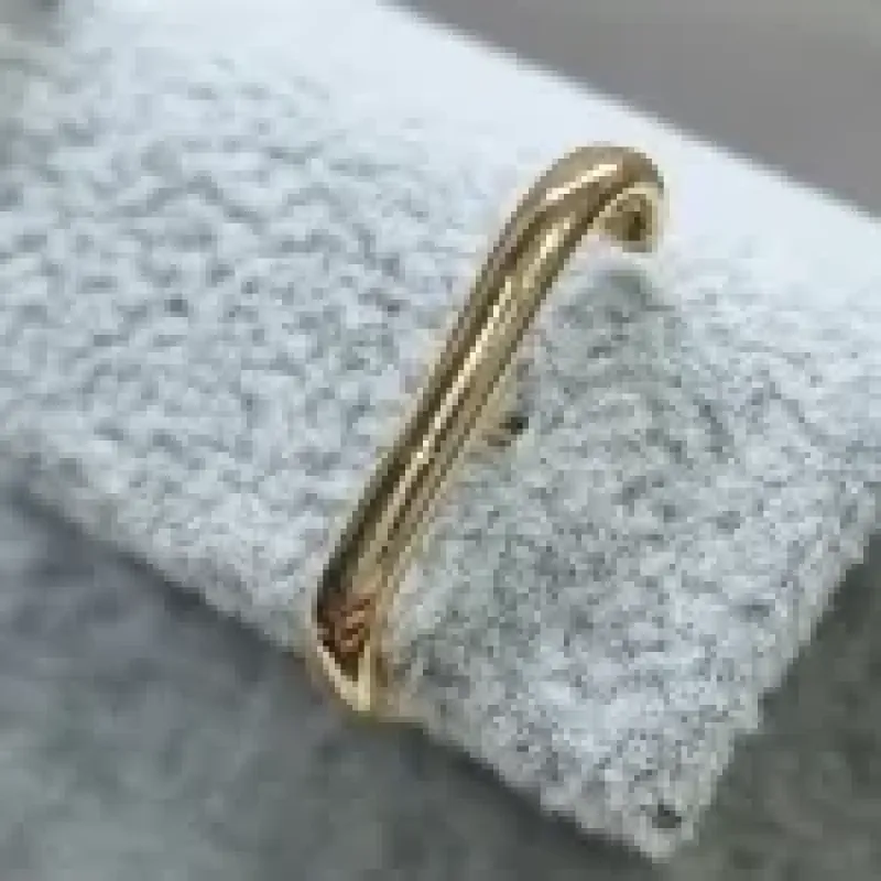 BRINCO OURO EAR HOOK GUTA	