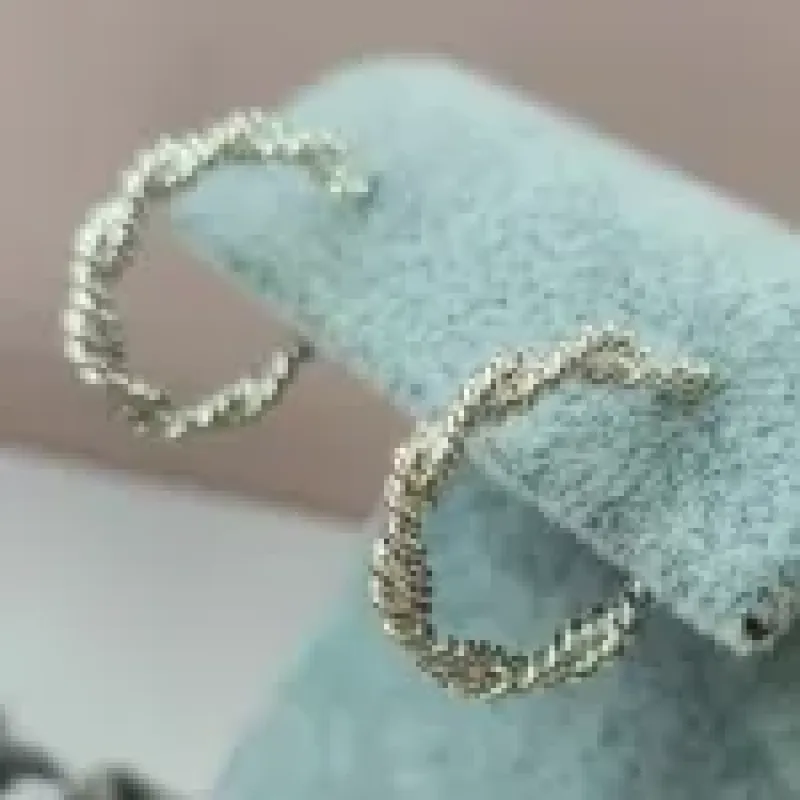 BRINCO PRATA ARGOLA ASPIRAL	