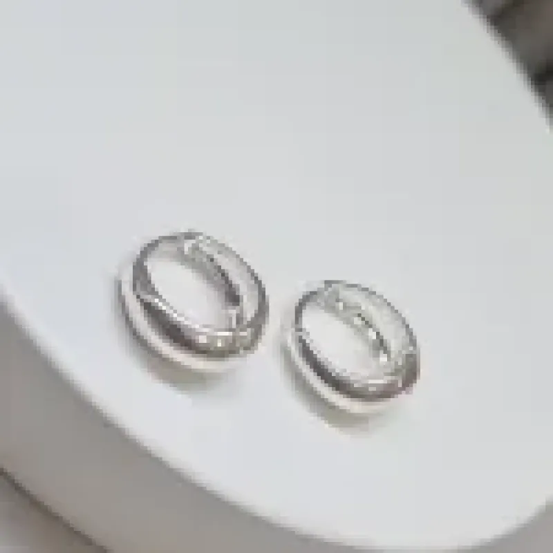 BRINCO PRATA ARGOLA GOTA GROSSA M	