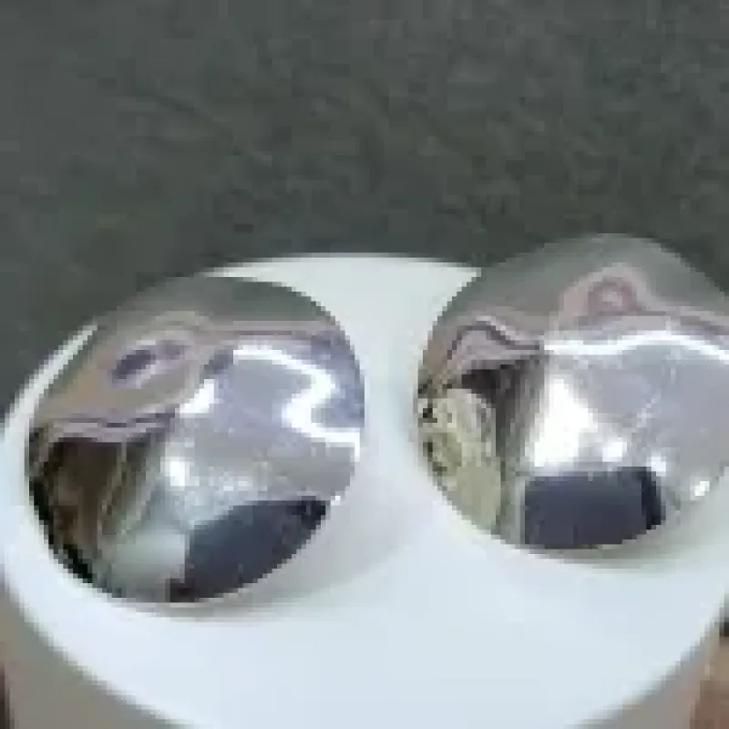 BRINCO PRATA DISCO AMASSADO	