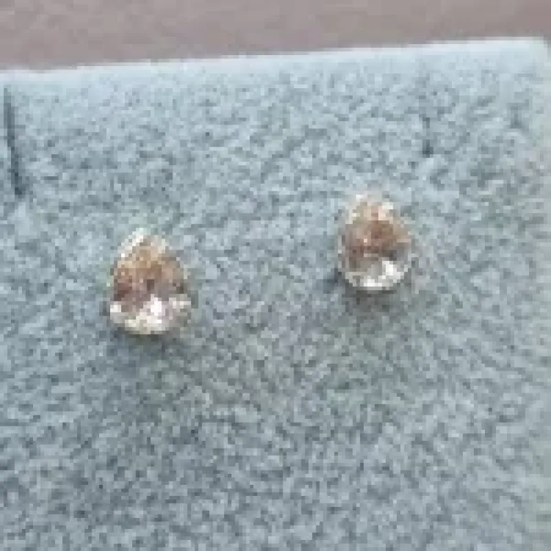 BRINCO PRATA GOTINHA MORGANITA	