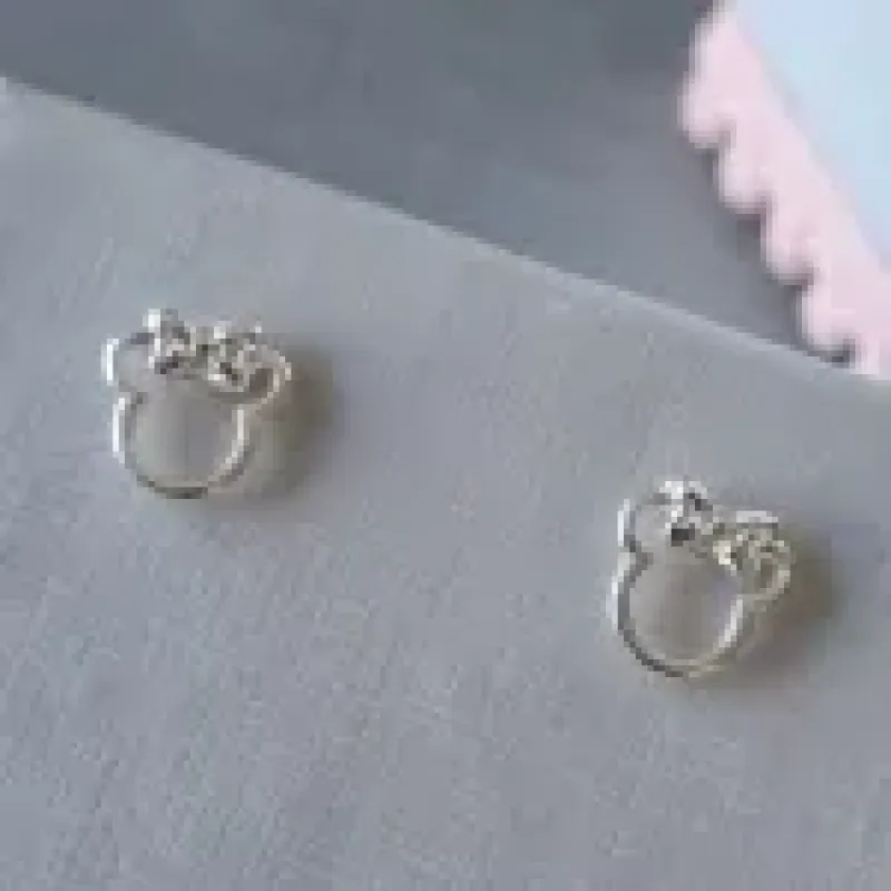BRINCO PRATA MINNIE