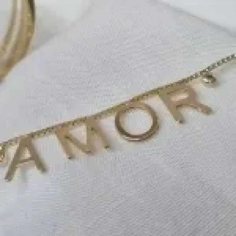 COLAR OURO AMOR