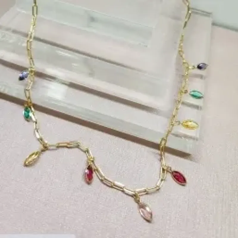 COLAR OURO CARTIER NAVETE ARROZ C	