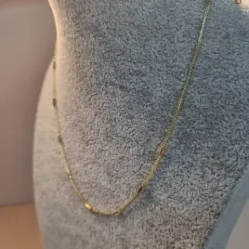 COLAR OURO CHOKER PININHOS	
