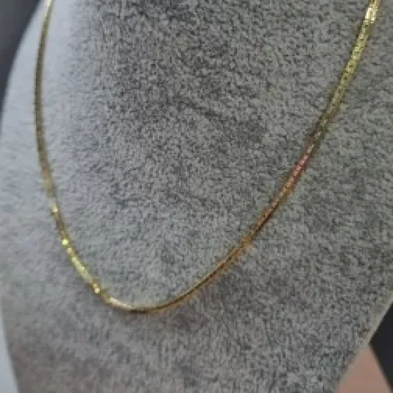 COLAR OURO CORR DIAMANTADA	