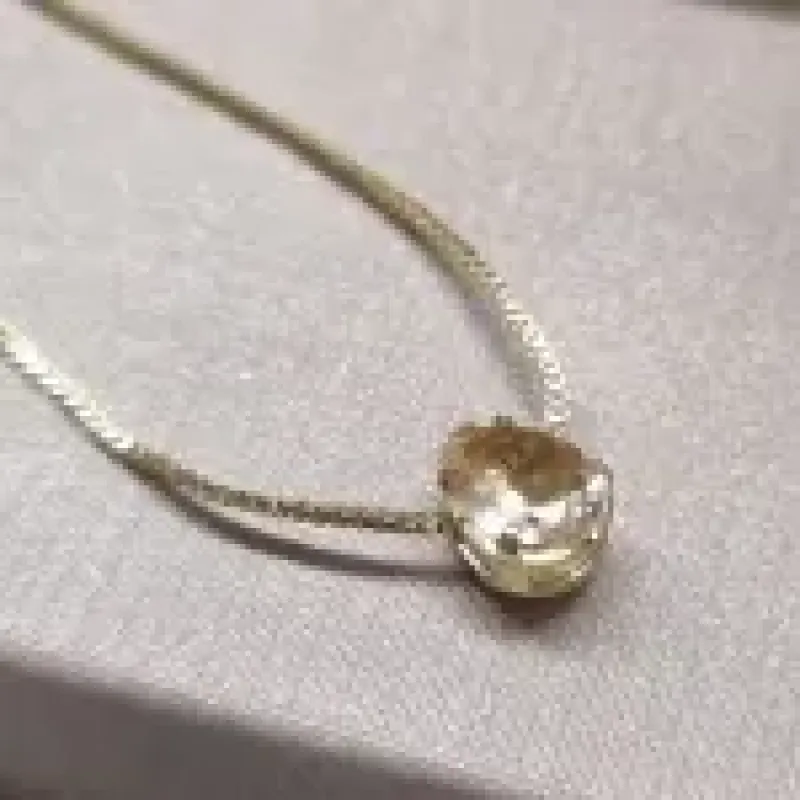 COLAR OURO GOTINHA MORGANITA	