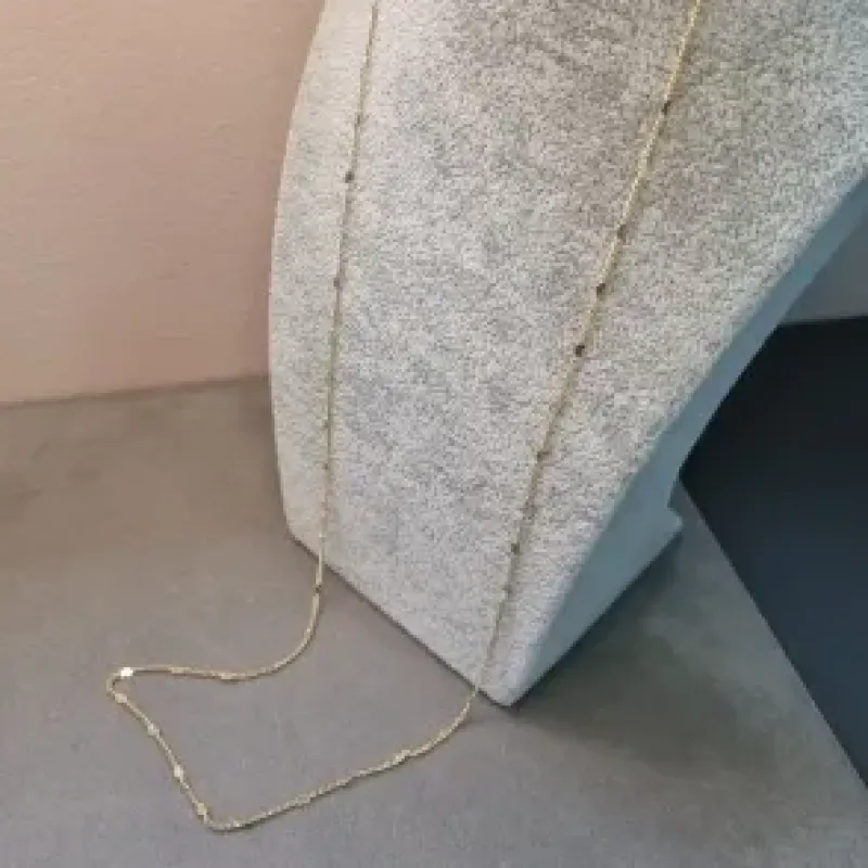 COLAR OURO LONGUINHO C 70CM	