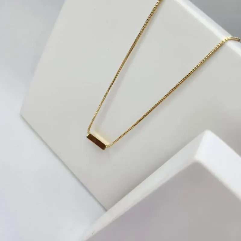 COLAR OURO PINO HORIZONTAL