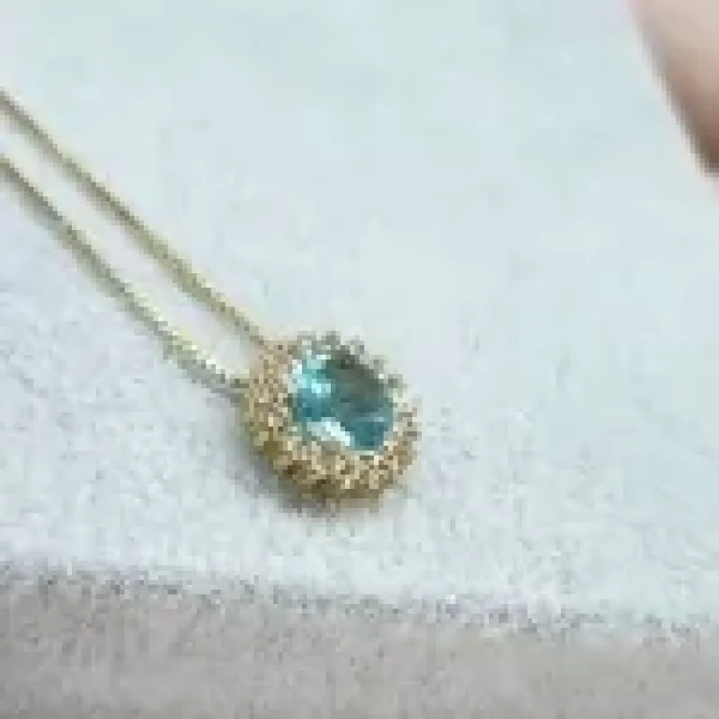 COLAR OURO Z CIRC ACQUA	
