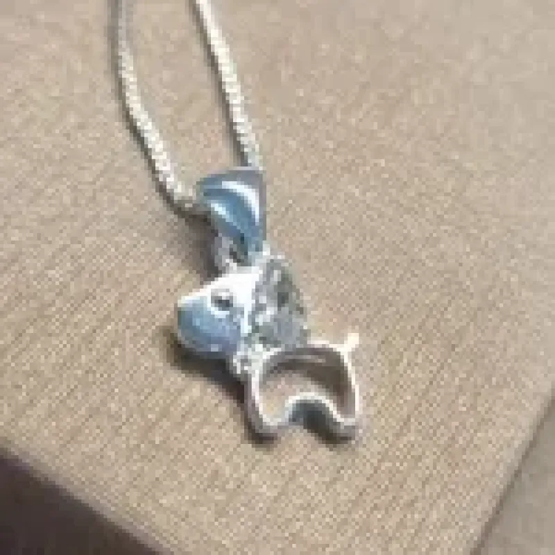 COLAR PRATA CACHORRO	