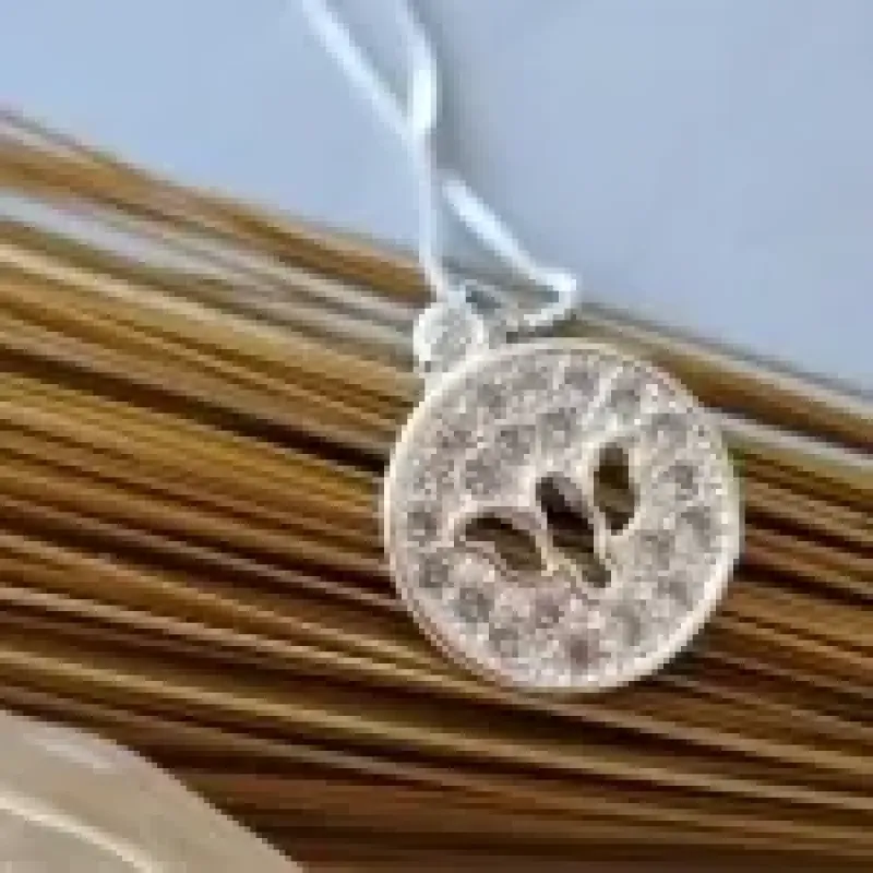 COLAR PRATA DIVINO ZIRC VAZADO C