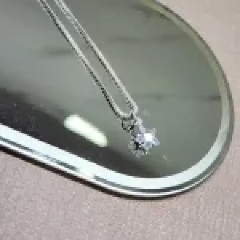 COLAR PRATA ESTRELA LUZ