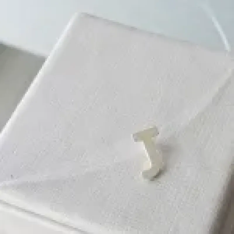 COLAR PRATA INICIAL J