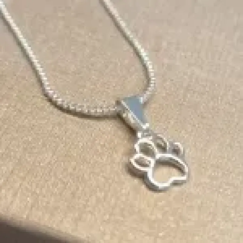 COLAR PRATA PATA PET	
