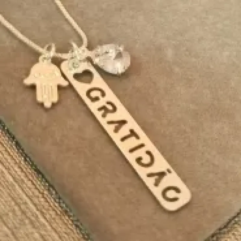 COLAR PRATA PATUÁ GRATIDÃO	