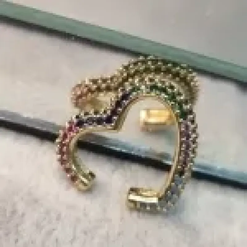 PIERCING FAKE OURO R CORAÇÃO	