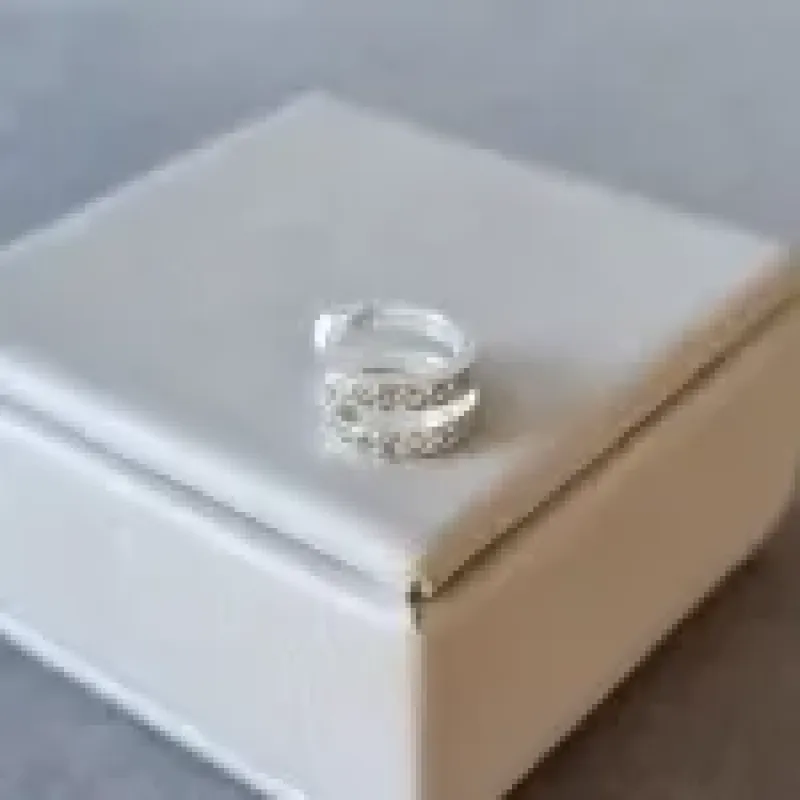 PIERCING FAKE PRATA 2 ZIRC	