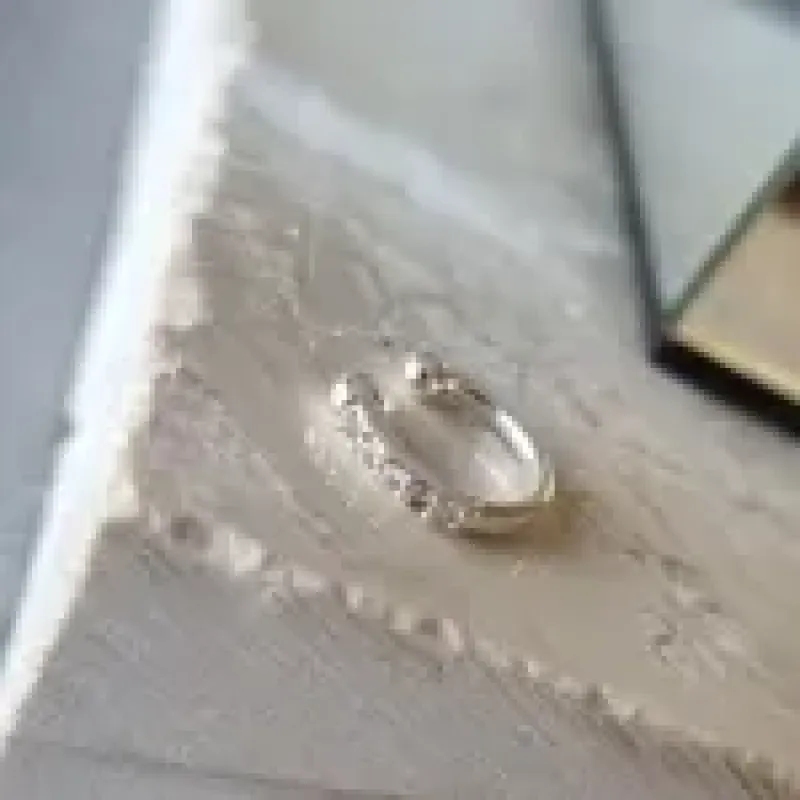 PIERCING FAKE PRATA MINI ZIRC